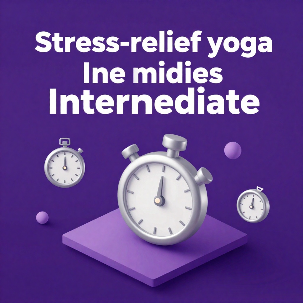 Stress-relief yoga Intermediate : improve your performance quick-start guide
